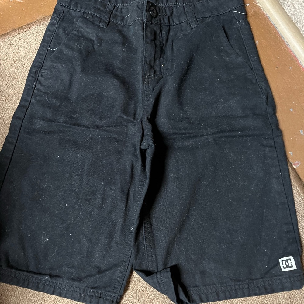 Boys DC black shorts